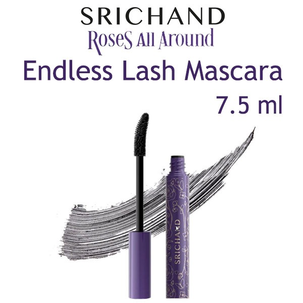 Srichand Roses All Around Endless Lash Mascara 7.5ml โรสเซส ออล อราวด์ เอนด์เลส แลช มาสคาร่า