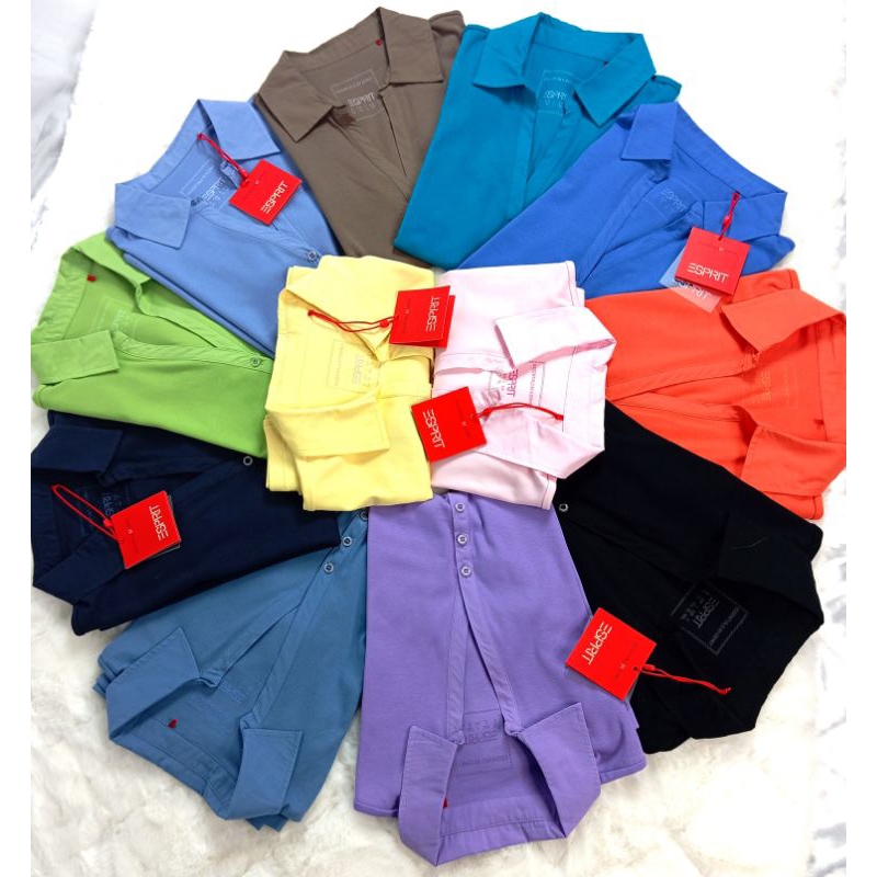 ESPRIT เสื้อโปโล สำหรับผู้หญิง