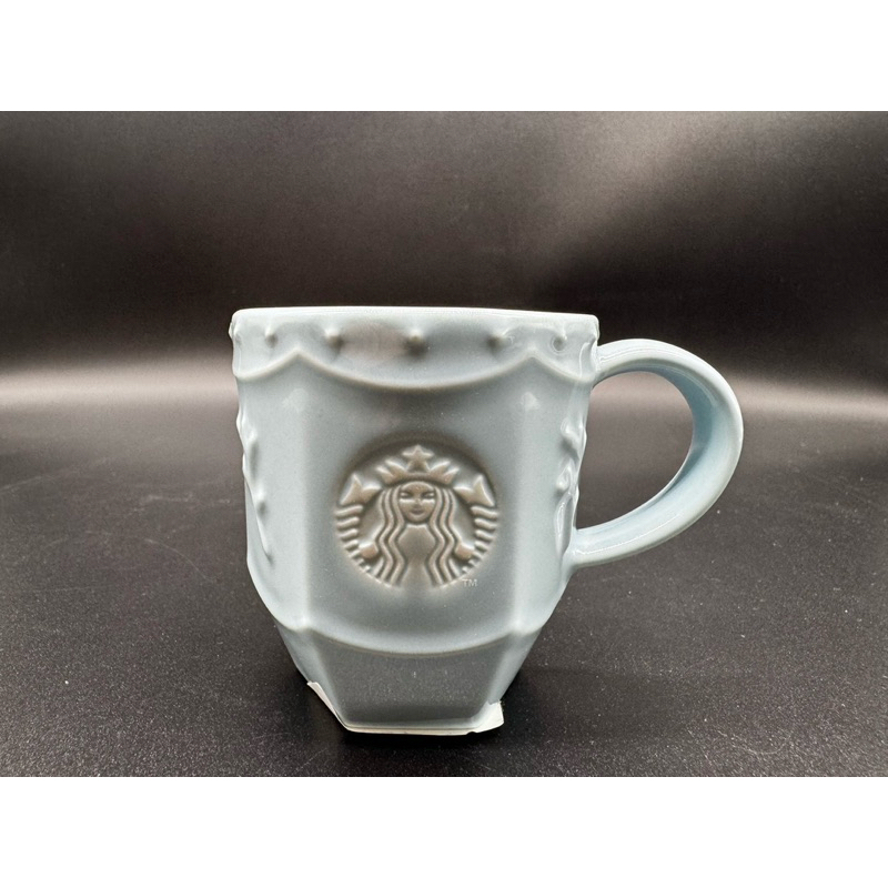 Starbucks Mug SM-Coral-Reef Mint Blue 3Oz.มือ1