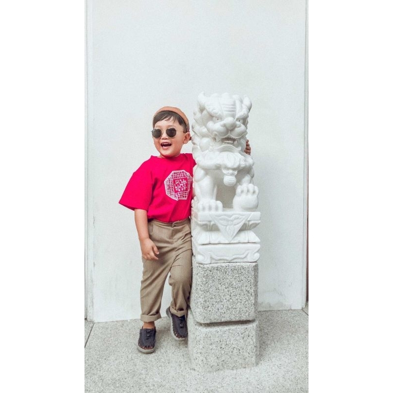 เสื้อตรุษจีน-BANGKOK TALES: TOP-เสื้อยืดเด็ก-แขนสั้น-คนแซ่รวย - รูปที่ 4