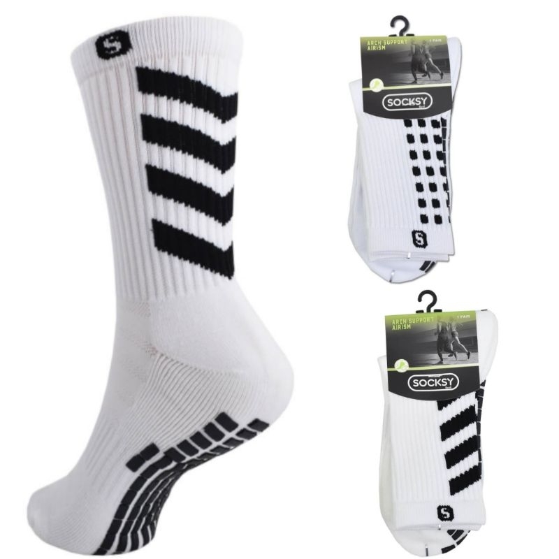 ถุงเท้ากันลื่น ถุงเท้าฟุตบอล SOCKSY ของแท้ 100% คุณภาพดี หนานุ่ม ใส่สบาย ระบายอากาศดี เด็ก/ผู้ใหญ่
