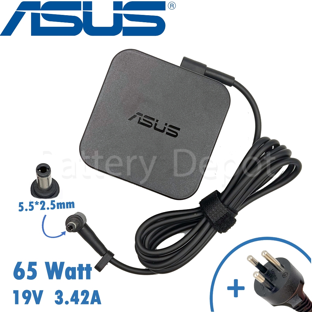 [สายไฟแยก] Asus Adapter ของแท้ Asus ROG Rapture GT-AX11000 Pro Router 65W 5.5 สายชาร์จ เอซุส อะแดปเตอร์, สายชาร์จ Asus