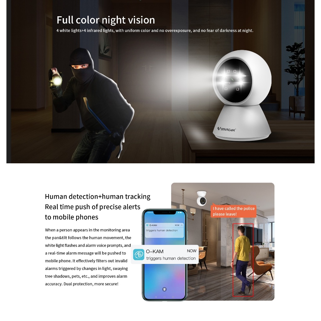 VSTARCAM C991 3MP / C994 5MP WiFi 5GHz SUPER HD 1296P iP Camera กล้องวงจรปิดไร้สาย กล้องวงจรปิดไวไฟ