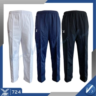 กางเกงวอร์ม ขายาว FBT เอฟบีที รหัส 725 ขารัด (ขาจั้ม) รหัส 711 ขาเดฟ 724 ขาปล่อย สี ดำ กรมท่า ขาว ของแท้100%