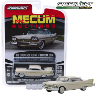 Greenlight | 1958 PLYMOUTH FURY GOLDEN COMMANDO สเกล 1:64 37…