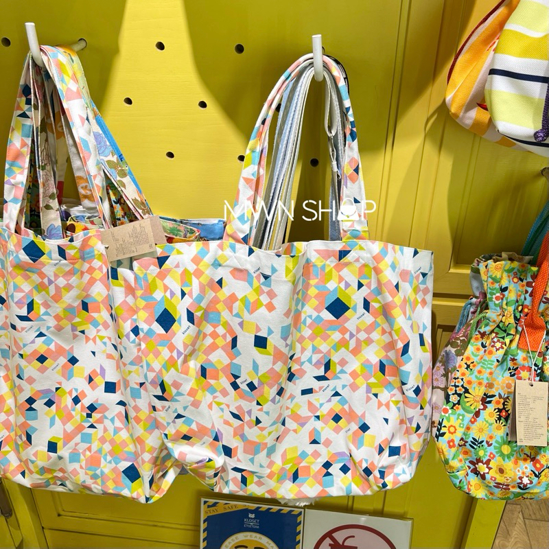 Kloset มีโค้ดลด30% new collection ถุงผ้าแนวนอน ของแท้จากชอป