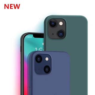 C🇹🇭เคสโทรศัพท์ ใช้สำหรับ iP 14/14 Pro/14 Pro Max Phone PTU Case ลบรอยได้ เคสกำมะหยี่โลโก้ เคสซิลิโค นกำมะหยี่