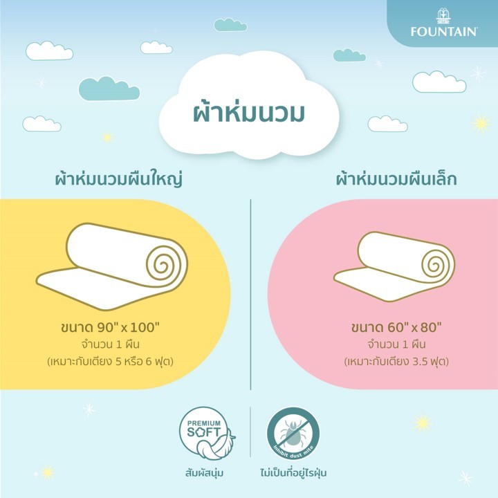 ❤️ยกชุด MARIE❤️ แท้พร้อมส่ง FTC141 แมวมารี ชุดผ้าปูที่นอน+ผ้านวม ยี่ห้อ Fountain ในเครือเจสสิก้า