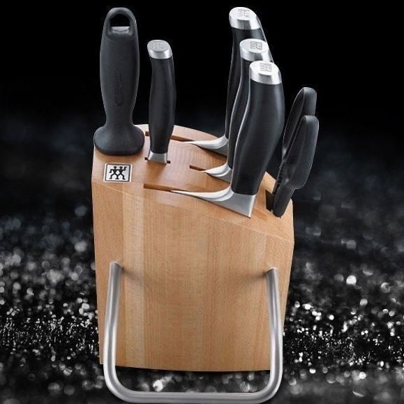 German Zwilling Knife Olymp Series 7-Piece มีดทำครัว มีดตัดกระดูก กรรไกร ครัวบ้านชุดเต็ม
