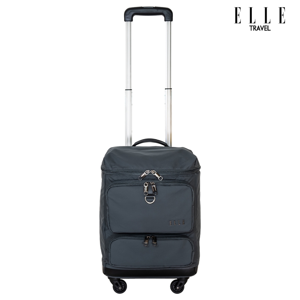 ELLE Travel Mipan Collection, Multi-usage Backpack With Attachable/Detachable Trolley. 100% Recycled Nylon