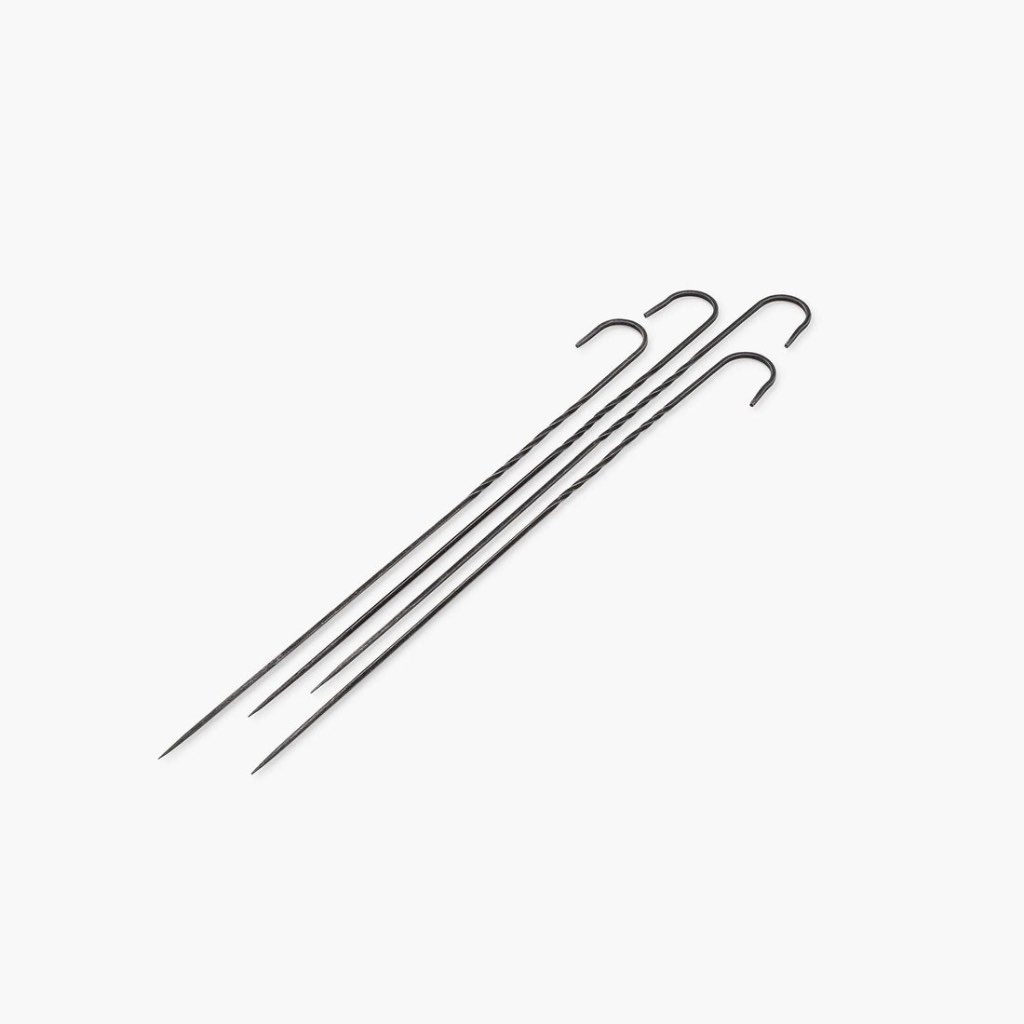 Barebones Cowboy Grill Steel Skewers (Set x 4)
