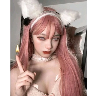 HBC17 คาดผมหูแมว หูนางจิ้งจอง Cosplay สีแดง เทศกาล X'Mas🍓ยั่วๆบดๆ ขนฟูขนหนาใส่แล้วเซ็กซี่ พร้อมส่งในไทย เก็บโค้ดส่งฟรี