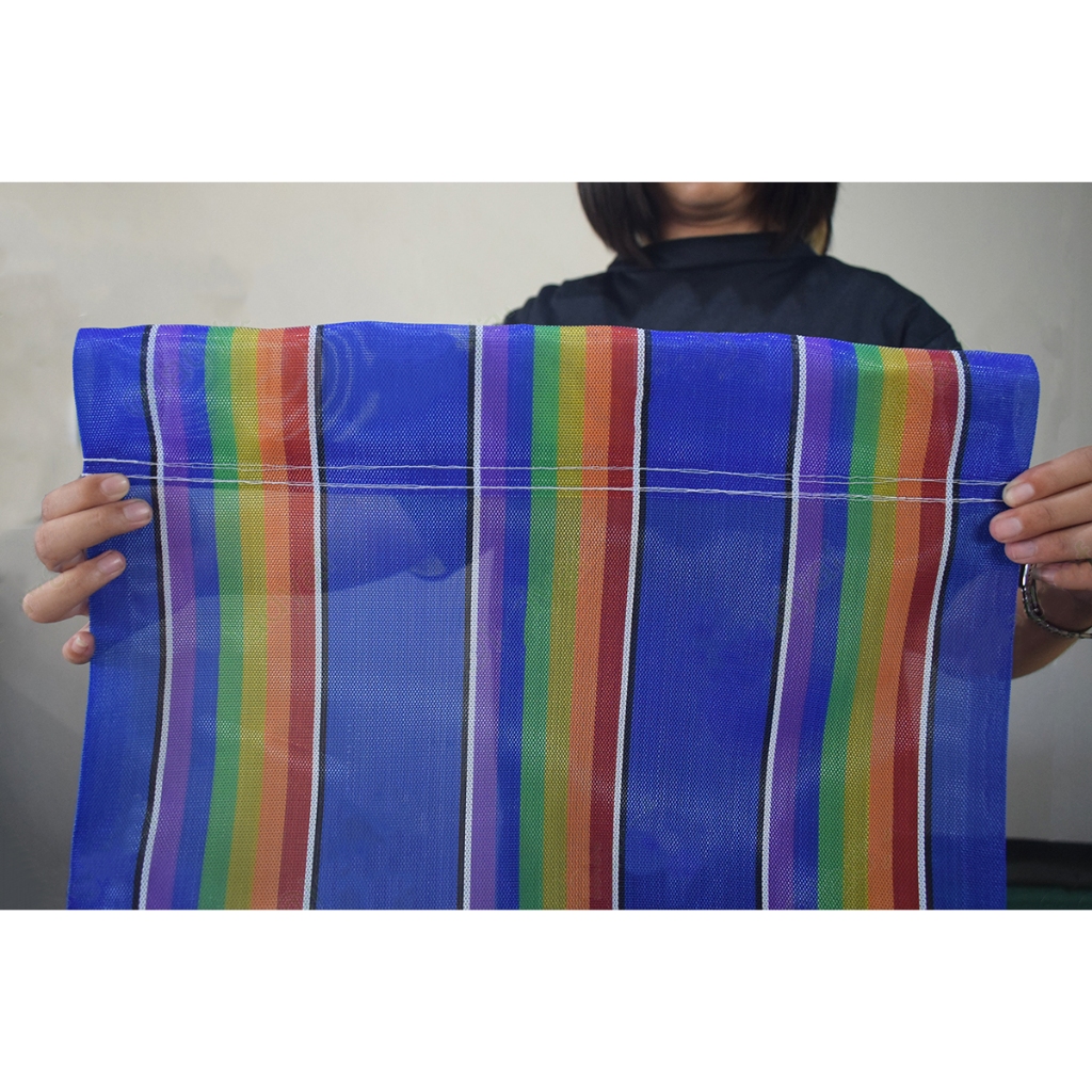 ผ้าใบเก้าอี้ชายหาด สำหรับเปลี่ยน ขนาด 42 x 120 cm. สีสันสวยงาม