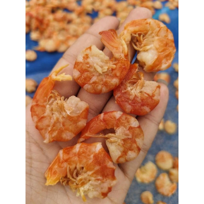 กุ้งแห้งทะเล ต้มตาก ทำสดใหม่ตัวโต เนื้อนุ่ม