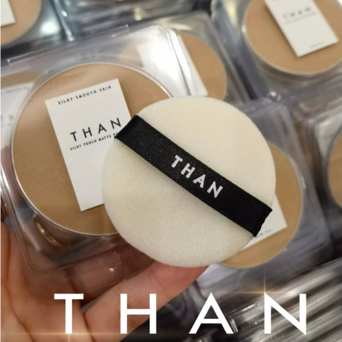 แป้งผสมรองพื้น (รีฟิว)THAN Silky Touch Foundation Powder เบอร์ 1 เบอร์2
