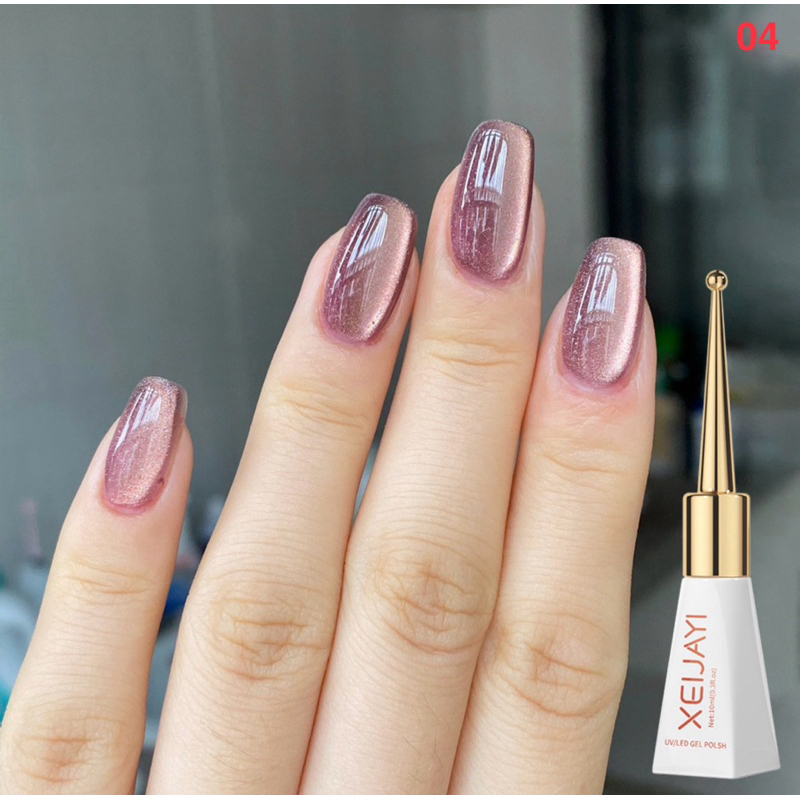 พร้อมส่ง สีเจลลูกแก้ว XEIJAYI สีสวย สีแน่น ดึงง่ายมาก ขนาด 10 ml.