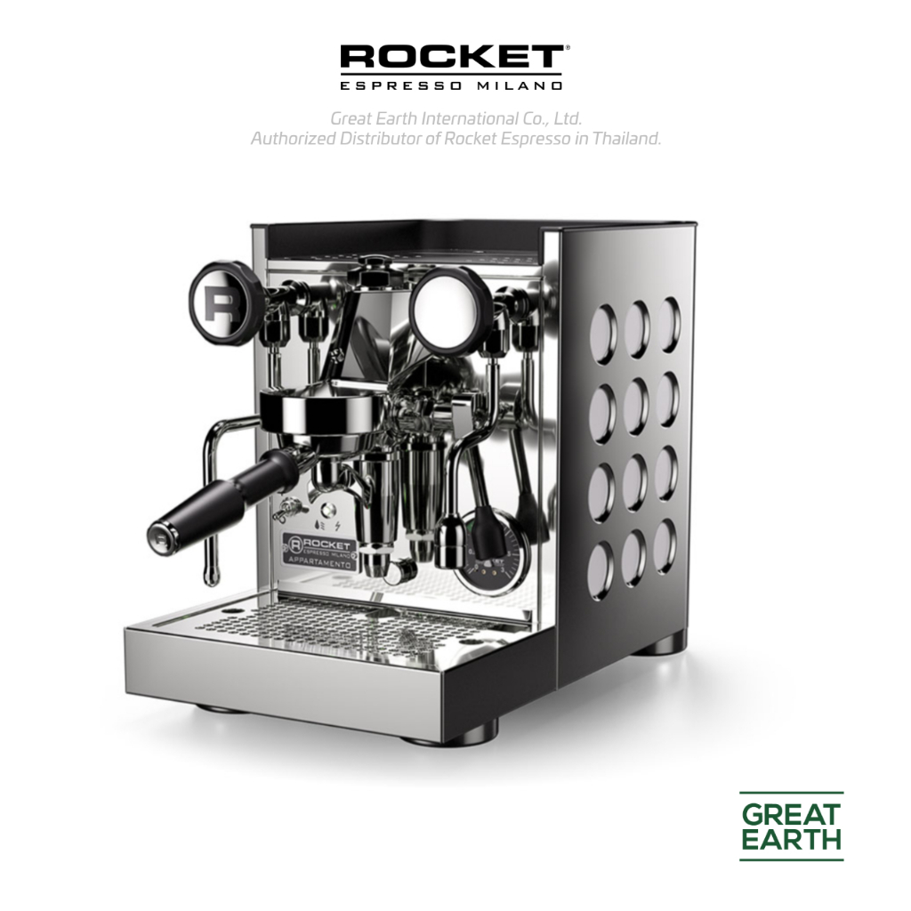 Rocket Espresso Appartamento TCA (Chrome White) เครื่องชงกาแฟ Rocket Espresso รุ่น Appartamento TCA