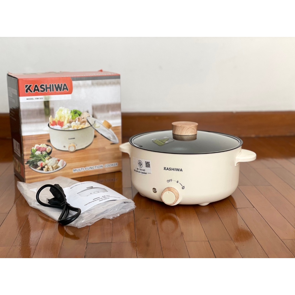 หม้อไฟฟ้า Kashiwa อเนกประสงค์ สุกี้ชาบู KW-352