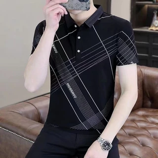 เสื้อโปโล​ เสื้อ​คอปก​ ผ้าเย็น​นาโน​ ใส่​สบาย​ๆ