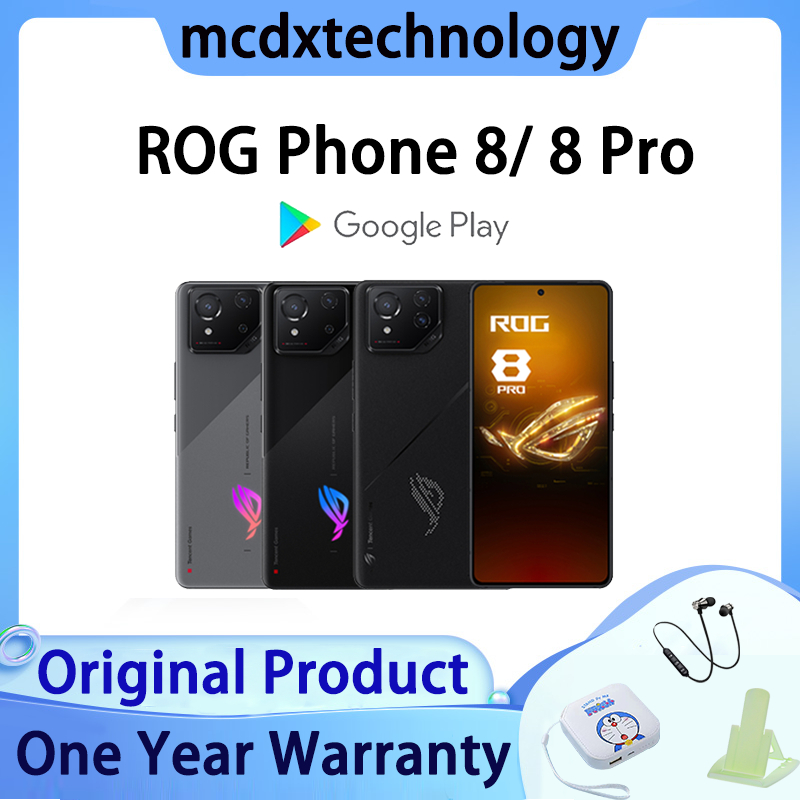 【Global Rom】Asus ROG Phone 8 Pro / ROG Phone 8 Snapdragon 8 Gen 3 165Hz 65W Fast Charging Dual SIM ROG 8 Pro ROG 6