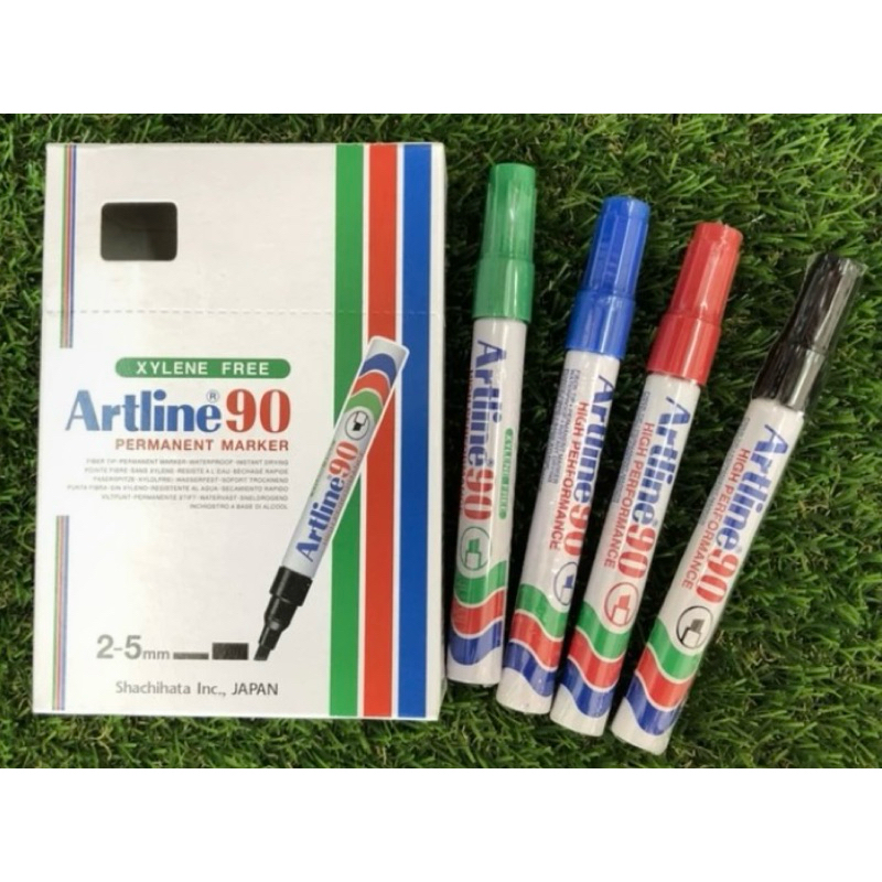 ปากกาเคมี Artline 90 บรรจุ 12 ด้าม