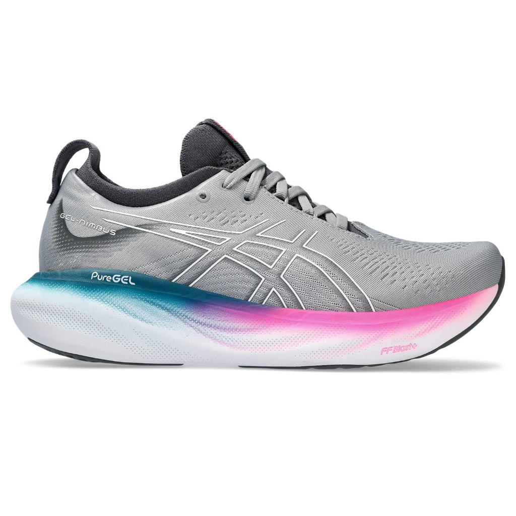 ASICS : 1012B437.023 GEL-NIMBUS 25 WOMEN RUNNING ผู้หญิง รองเท้าวิ่ง ของแท้ หน้ากว้าง D SHEET ROCK/W
