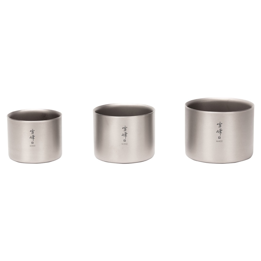 SNOW PEAK STACKING MUG SNOW PEAK แก้ว Double Wall สามารถซ้อนกันได้ — صورة 7