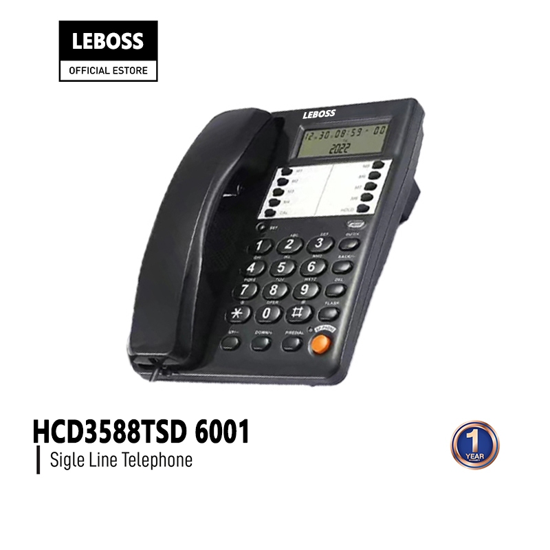 LEBOSS Telephone โทรศัพท์บ้าน โทรศัพท์ตั้งโต๊ะ โทรศัพท์แขวนผนัง โทรศัพย์บ้าน โทรศัพย์ โทสับ โทรศัพท์ออฟฟิศ สำนักงาน