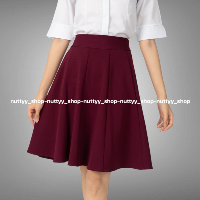 New Arrival กระโปรง10ชิ้นมีขอบผ้าโรเชฟยาว22นิ้ว