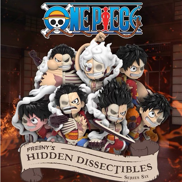 (แบบเลือกตัว) โมเดลวันพีล ลูฟี่ : Mighty Jaxx One Piece Luffy’s Gears series 6