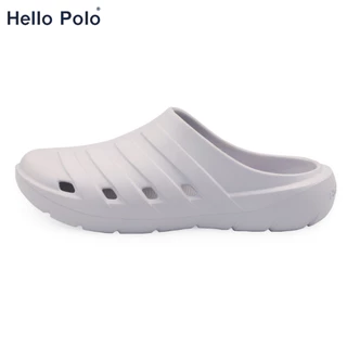 Hello Polo รองเท้าแตะแบบสวม unisex รุ่น HP8019 แฟชั่น พื้นนิ่ม กันน้ำ วัสดุ EVA