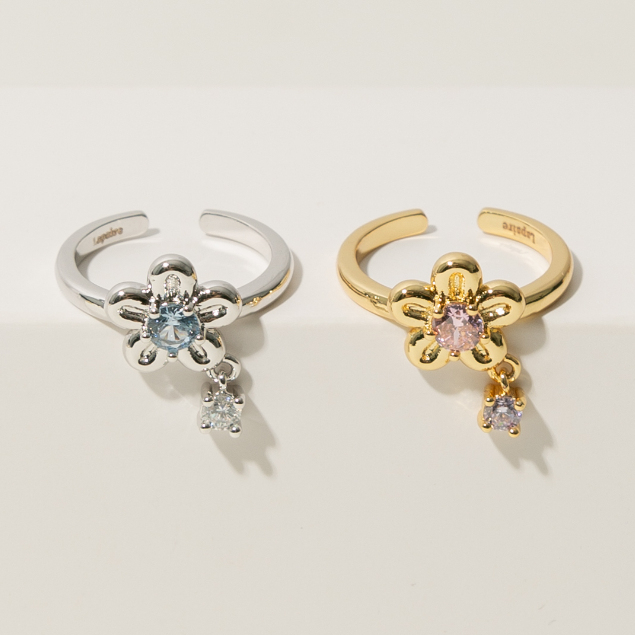 Lapaire l Blossom ring แหวน แหวนปรับขนาดได้
