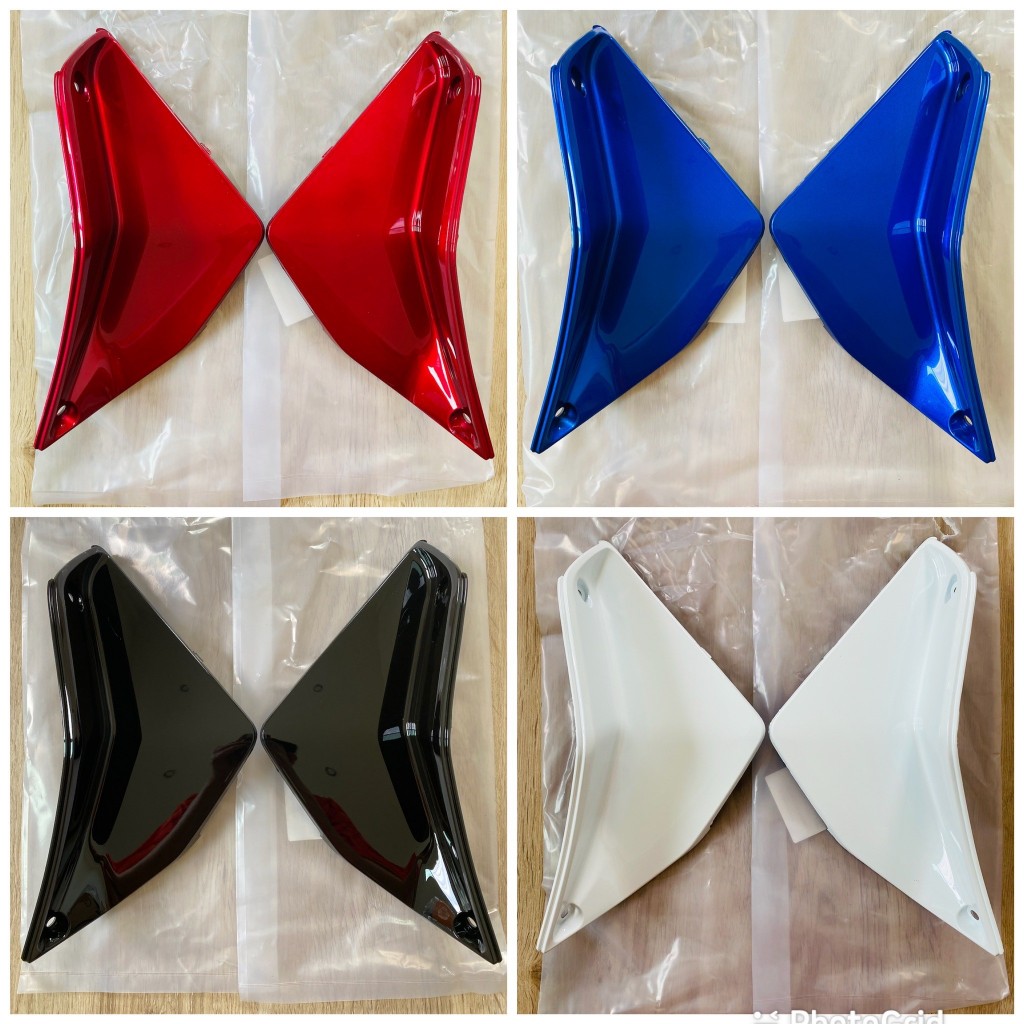 ฝาปิดแบต ฝาปิดช่องระบายอากาศ Wave 125i เวฟ 125i ปลาวาฬ (ปี 2012-2017) (ราคาต่อคู่) (มี 4 สี)