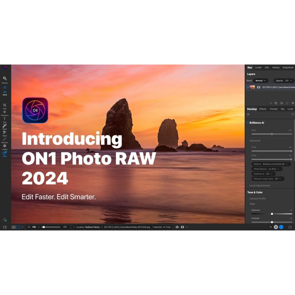 โปรแกรม ON1 Photo RAW MAX 2024.1 v18.1.0.14835 (x64) [Pre-Activated] | โปรแกรมแก้ไขรูปภาพ[Full][กุญแ