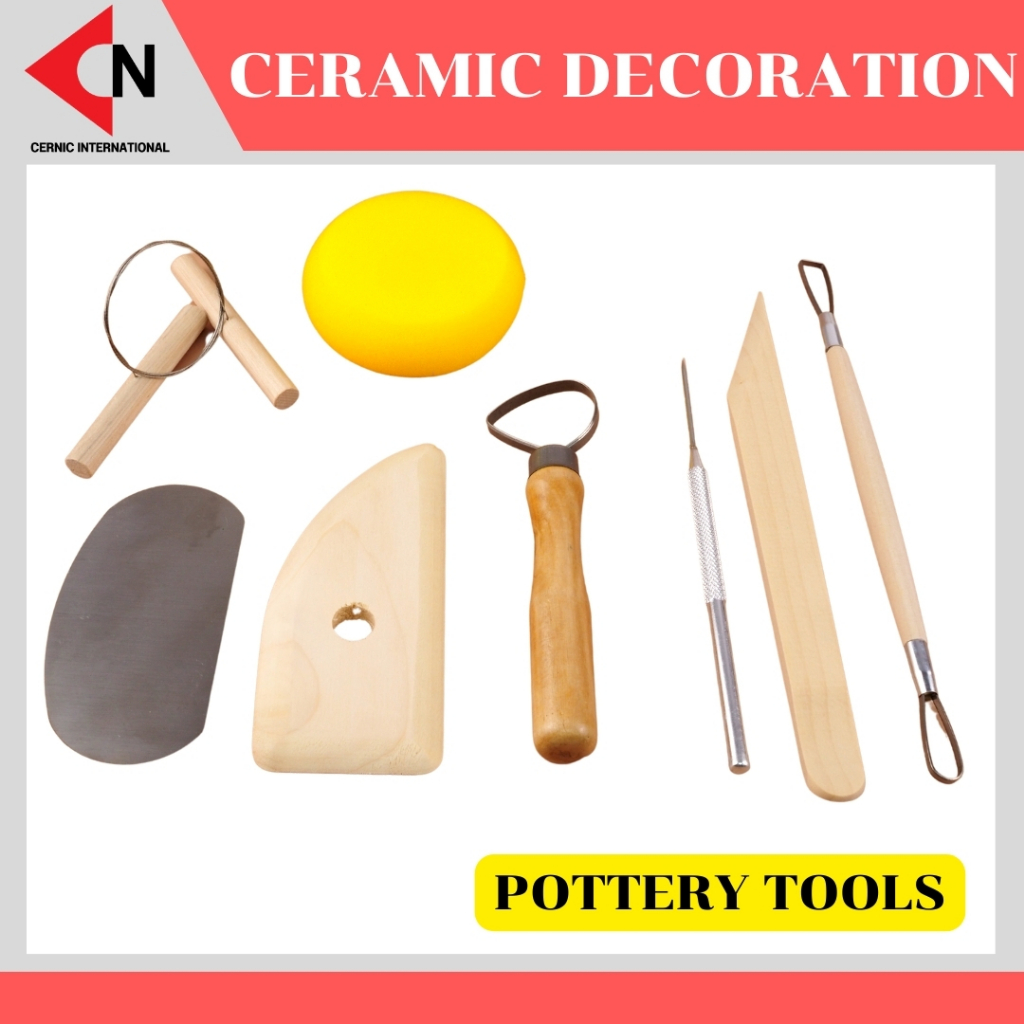 POTTERY TOOLS อุปกรณ์ในงานเซรามิค