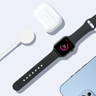 นาฬิกาสายชาร์จแม่เหล็ก A-pp-le watch USB-Type C แบบพกพาเหมาะสำหรับ i-Watch series 9 8 7 6 SE 5 4 3 2 1