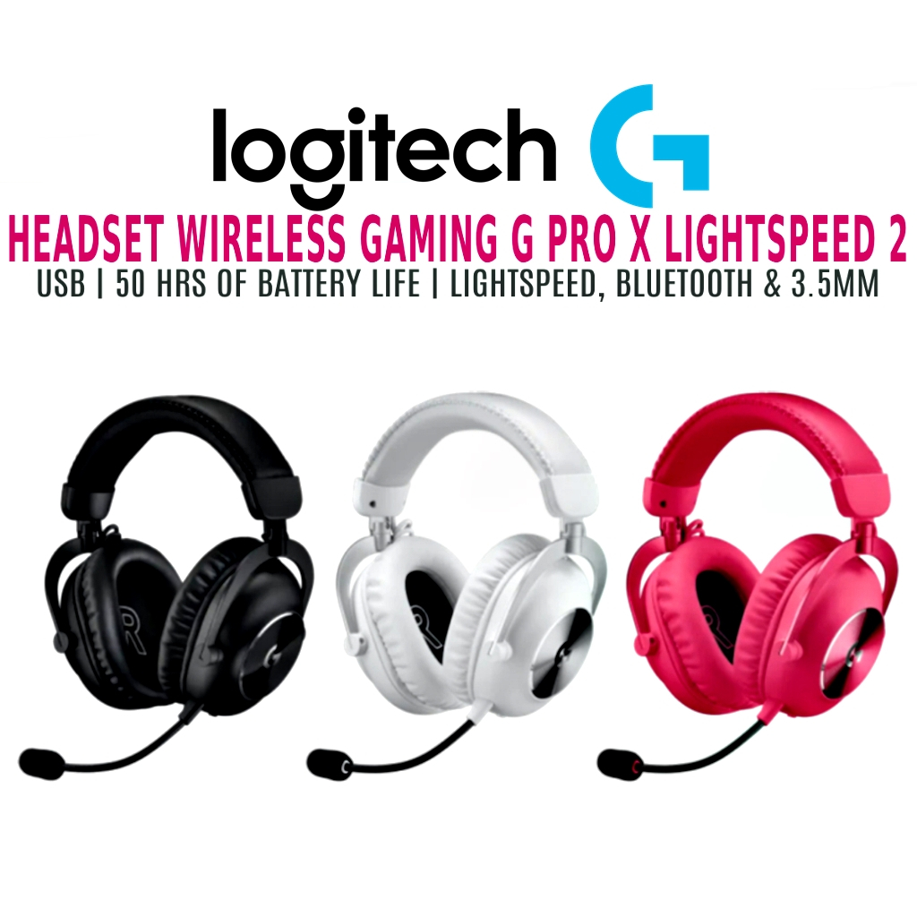 ⚡️หูฟังเกมมิ่งขั้นเทพ⚡️ LOGITECH G PRO X 2 Lightspeed Wireless Gaming Headset เทคโนโลยี Blue VO!CE ขั้นสูง 2y.