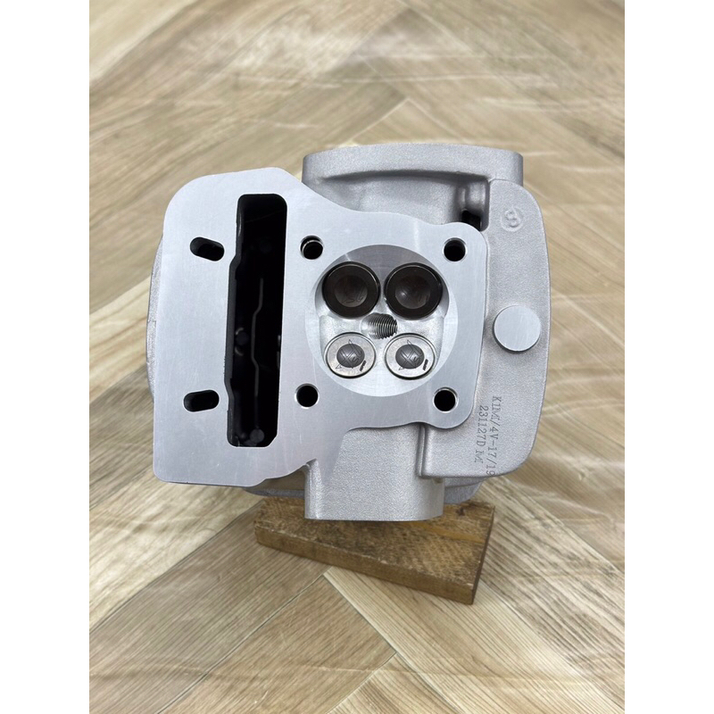 ฝาสูบ4วาล์110inew2021และ125iLEDใหม่ปี2023ฝาสูบตรงรุ่นใส่ได้เลยไม่ต้องแปลงขนาดวาว19-17มิลใส่ลูก53ขึ้น