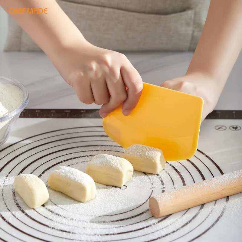 ที่ตัดแป้ง ที่ตัดโดว์ขนมปัง ที่ตัดแป้ง Chefmade scraper WK9192