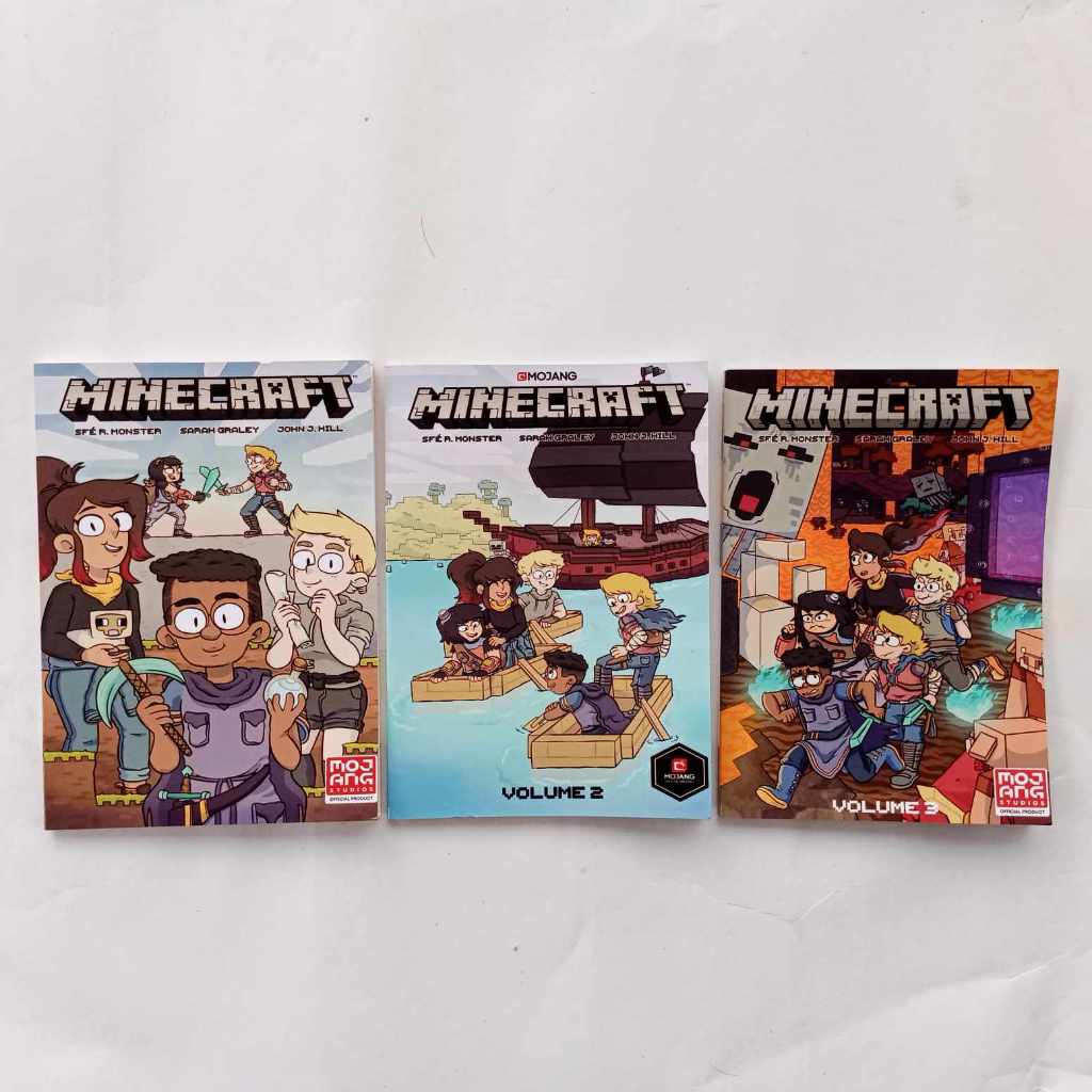 การ์ตูนภาษาอังกฤษ Minecraft (Graphic Novel)  comic ปกอ่อน ภาพสี