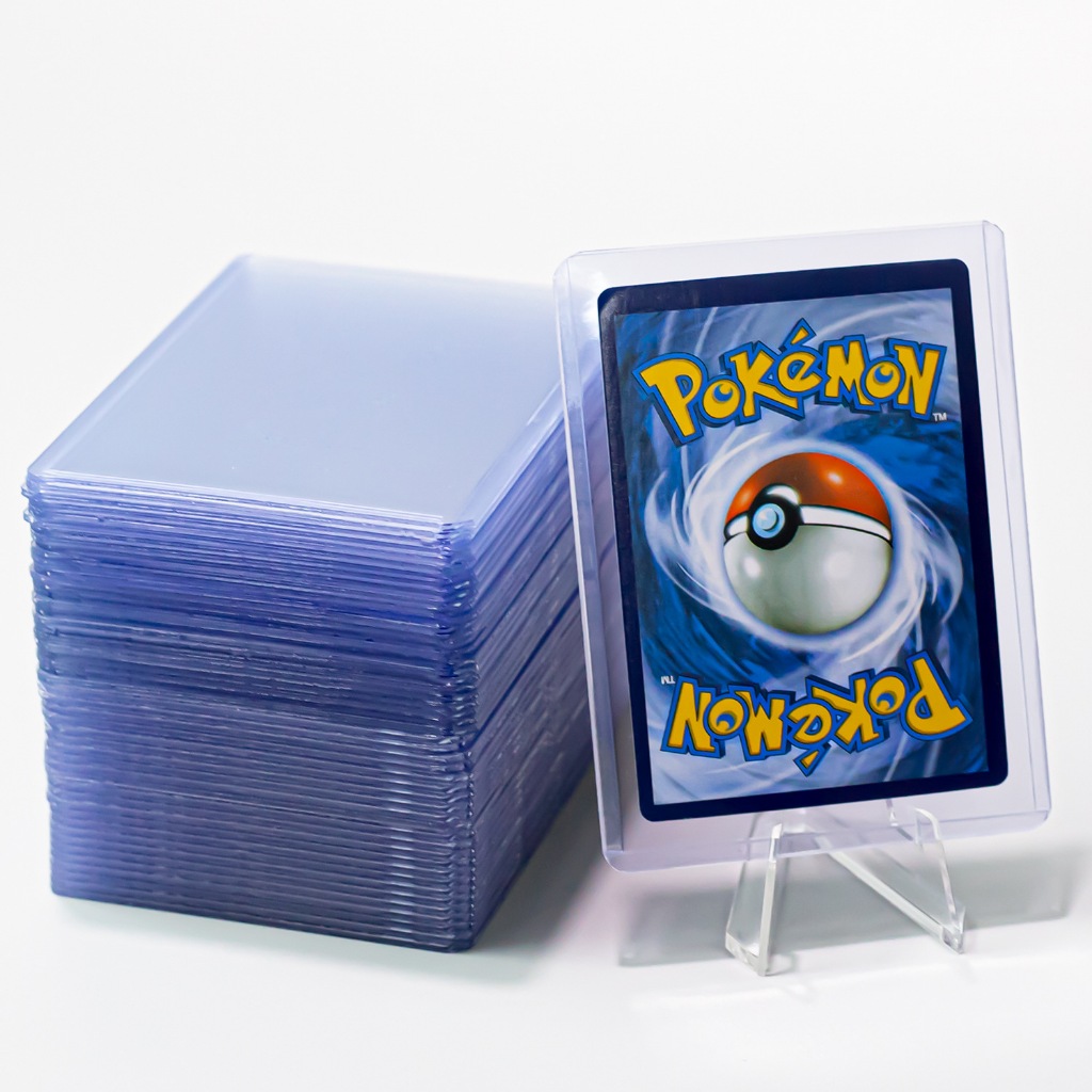 ☘️พร้อมส่ง | ถูก☘️【 Toploader 35 pt 】MTG Yugi Pokemon ที่ใส่การ์ด ท็อปโหลด Topload