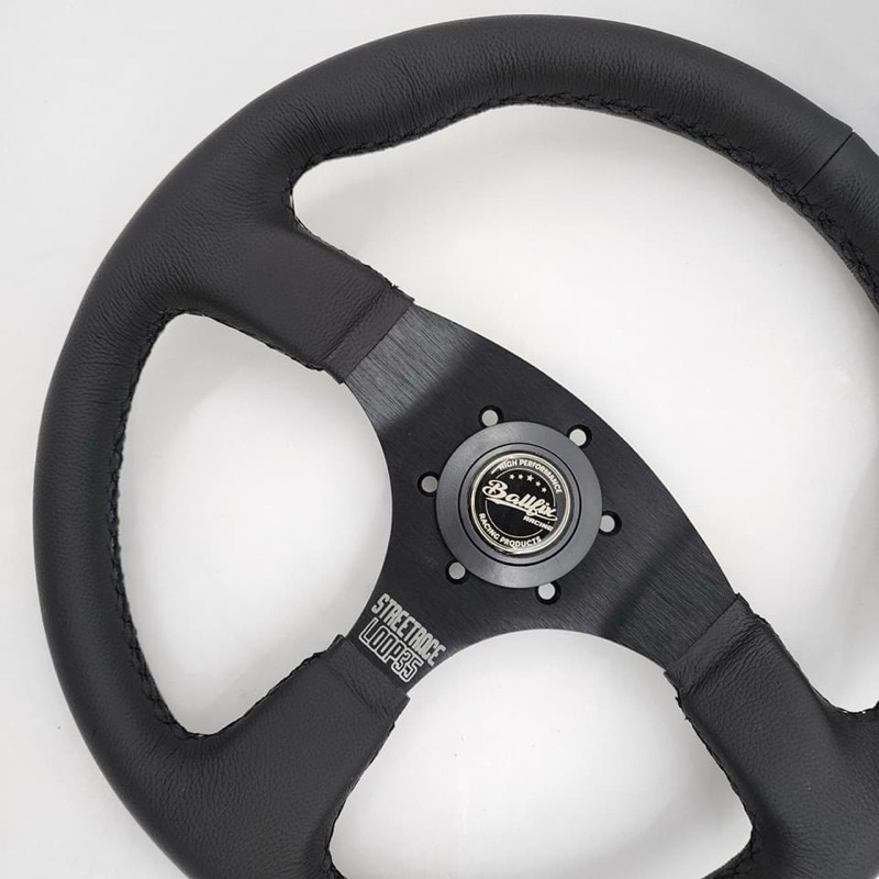 พวงมาลัย Ballfix Streetrace Loop35 แท้ Steering Wheel สเป็ค ตรงทุกรุ่น พวงแต่ง พวงซิ่ง รถยนต์ บอลฟิก สตีทเรท ลูป