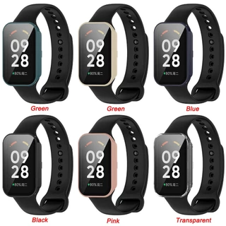 สายนาฬิกาข้อมือซิลิโคน แบบเปลี่ยน สําหรับ Xiaomi Mi Band 8 Active Redmi Smart Band 2 Redmi Band2