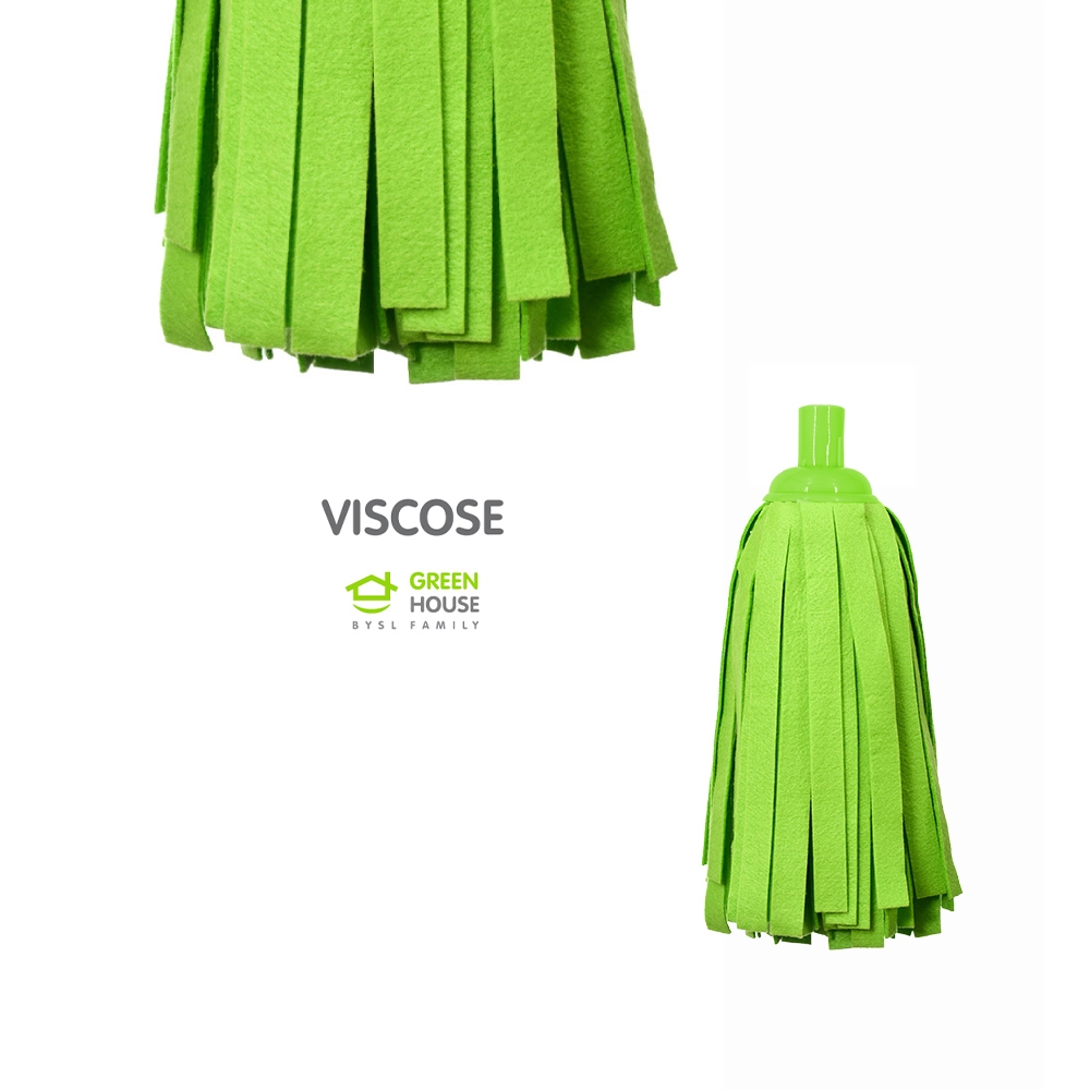 GreenHouse อะไหล่ม็อบจุกผ้าวิสโคส (เขียว)