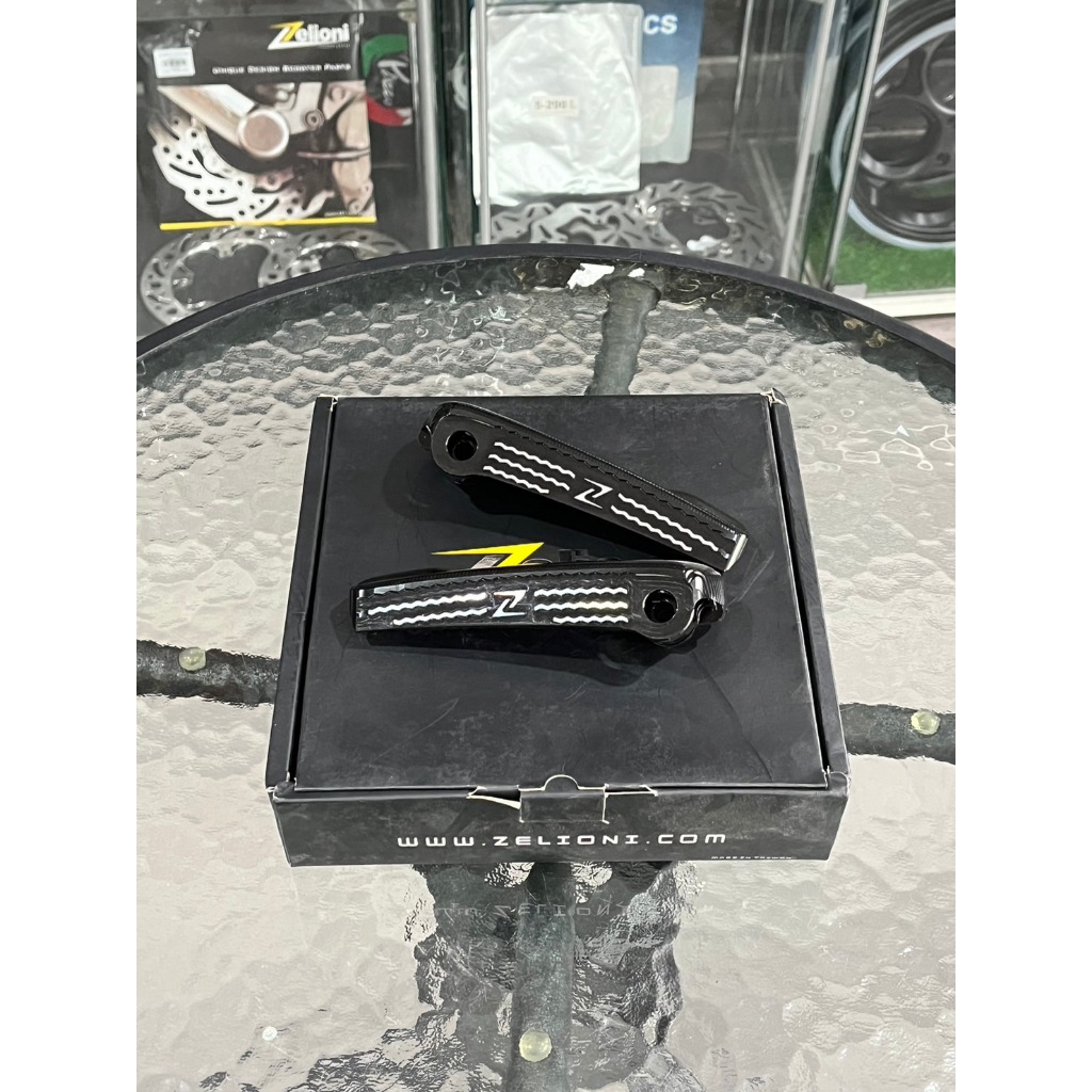 [Zelioni] พักเท้าคนซ้อน Zelioni ดำ GTS Black