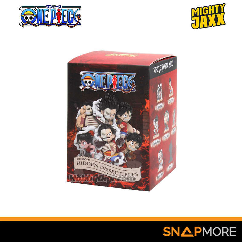 Freenys Hidden Dissection One Piece (Luffys Gears Edition) กล่องสุ่ม ลุ้น SECRET [MIGHTY JAXX] Hidden Dissectibles v6