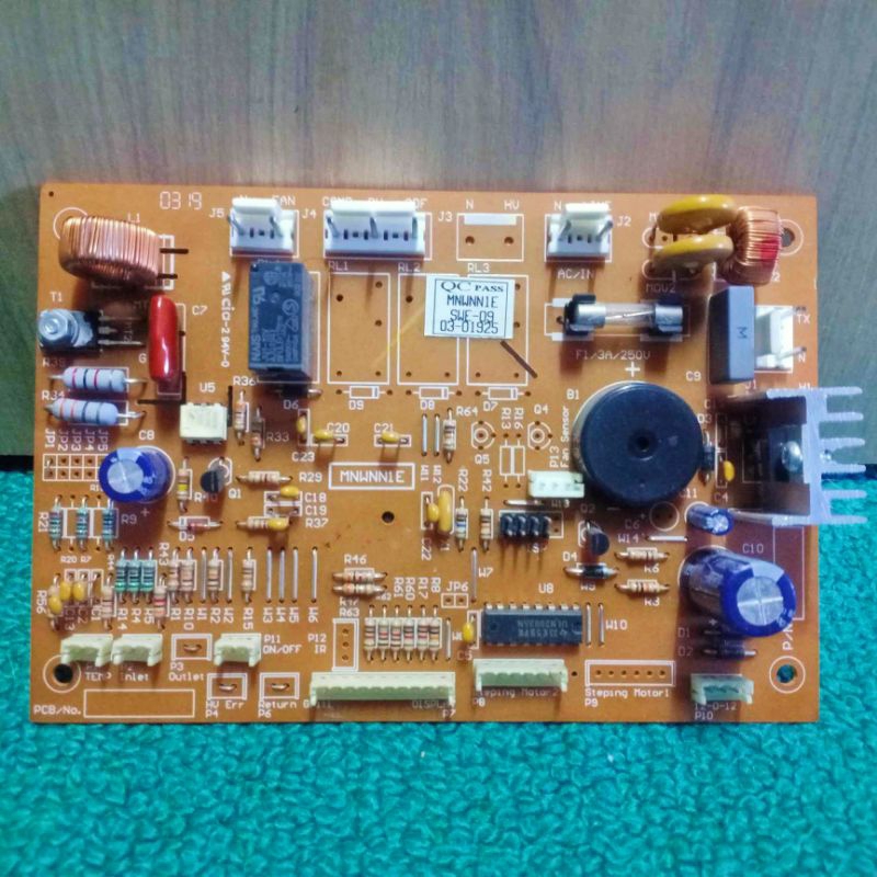 บอร์ดแอร์ saijo denki swe-09 up ของแท้ ถอดจากแอร์ mnwnn1e 03-01925