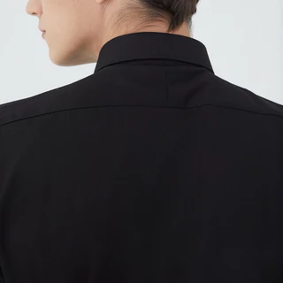 เสื้อเชิ๊ต Arrow ทรง SLIM FIT สีดำ EASY CARE SHIRT