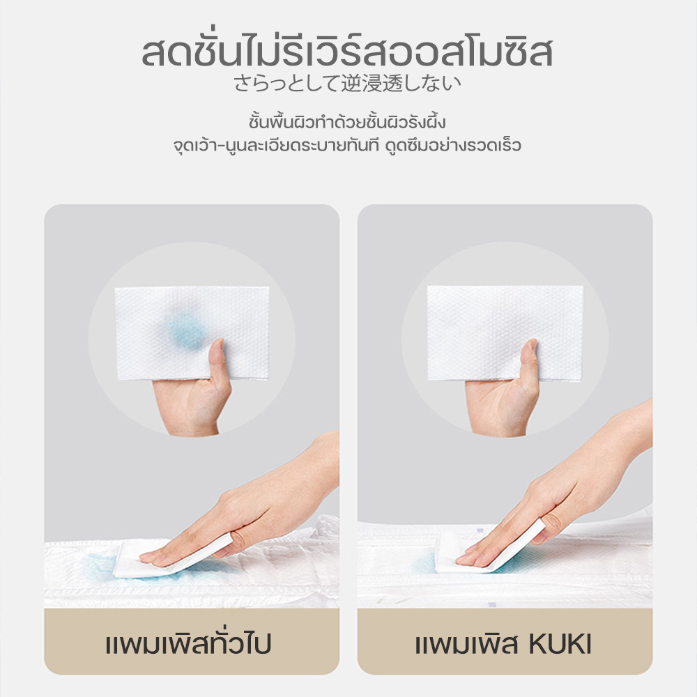 พร้อมส่ง🚚  ผ้าอ้อมแบบกางเกง ดึงขึ้นได้ 50 ชิ้น สําหรับเด็ก ทุกขนาด ขนาดใหญ่ ขนาดกลาง S-XL - รูปที่ 3