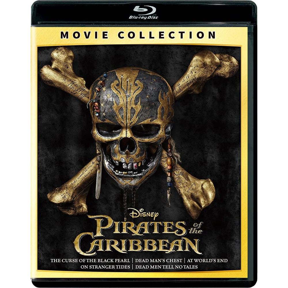 [กรุณาทักแชทก่อนสั่งซื้อ] Pirates of the Caribbean - 5 Movies Collection Blu-ray